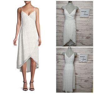 Design Lab polka dot wrap dress size XS
